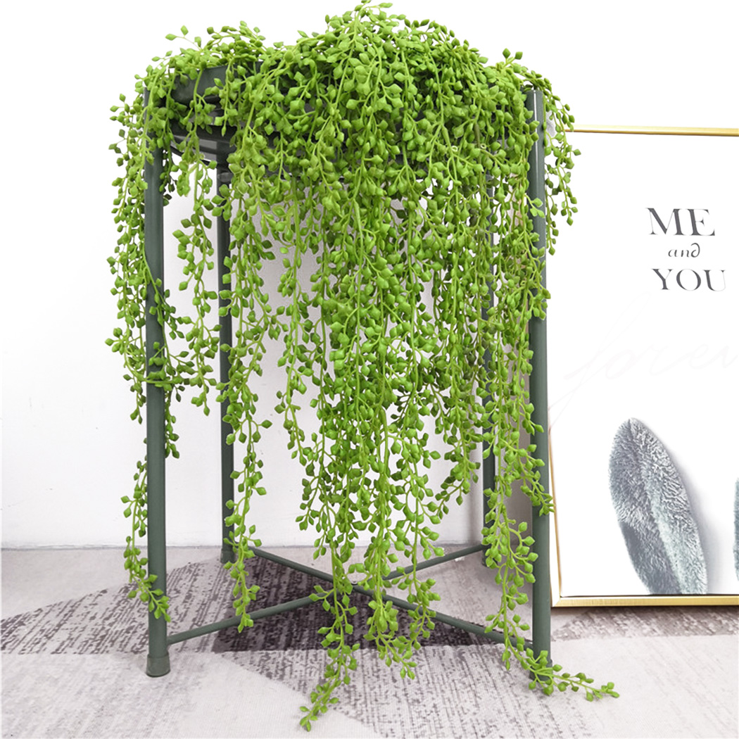 1 個人工植物つる壁掛け籐の葉の枝屋外の庭の家の装飾プラスチ - Ficus Lyrata Tree のレビューと価格